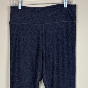 Victoria's Secret Purple/Gray High Rise Full Length Wide Waist Band Leggings